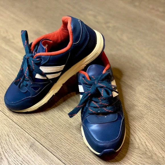 Adidas shoes in blue color made in turkey